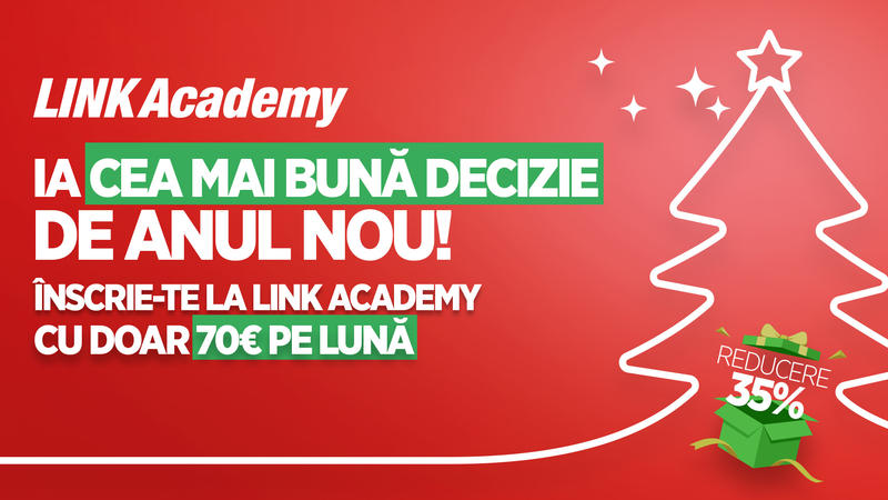 Înscrieți-vă la LINK Academy la cel mai mic preț , Foto: LINK Academy