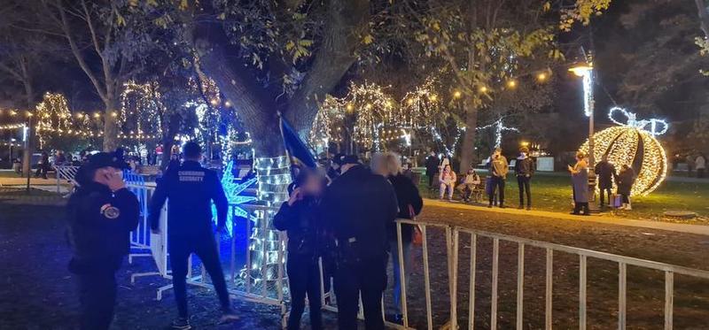 Incident la Târgul de Crăciun din Constanţa, Foto: Facebook/ Primaria Constanta