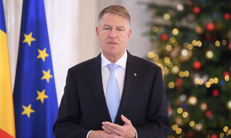 Klaus Iohannis, mesaj de Anul Nou, Foto: Presidency.ro