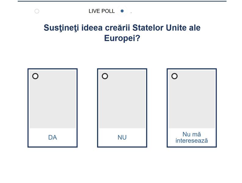 Sondaj Statele Unite ale Europei, Foto: Hotnews