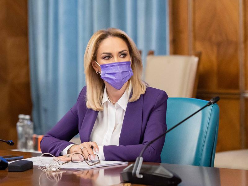 Gabriela Firea la guvern, Foto: Facebook Guvern