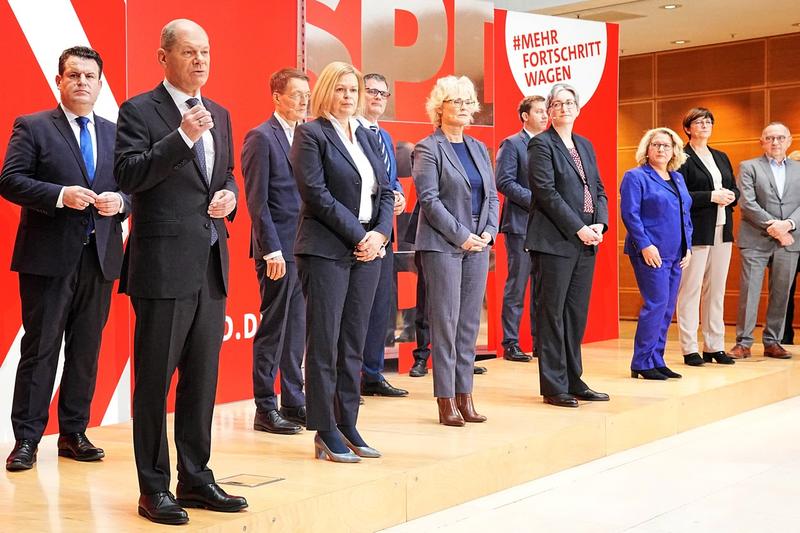 Cabinetul lui Olaf Scholz, Foto: Michael Kappeler / AFP / Profimedia