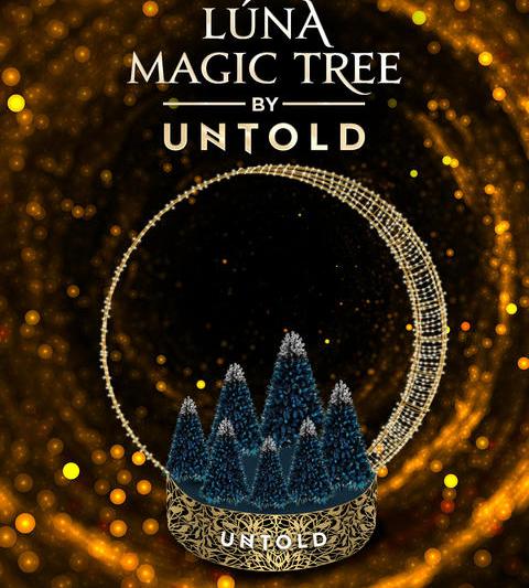 LUNA Magic Tree by UNTOLD, la festivalul Brazilor de Crăciun în acest an, Foto: UNTOLD