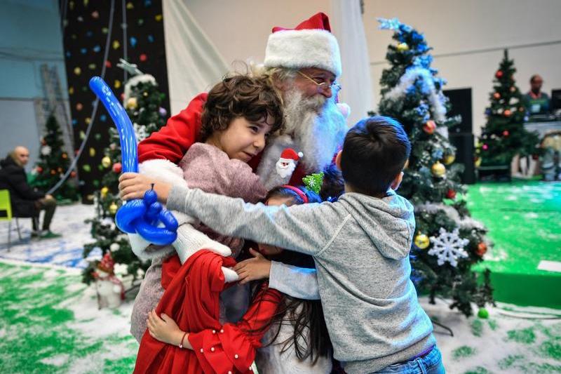 Mos Craciun, Romania, Foto: Daniel MIHAILESCU / AFP / Profimedia