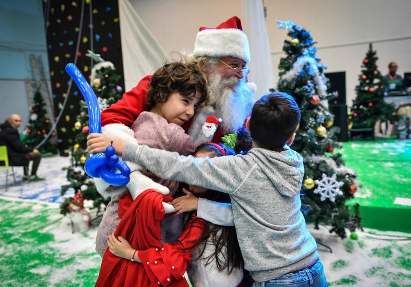 Mos Craciun, Romania, Foto: Daniel MIHAILESCU / AFP / Profimedia