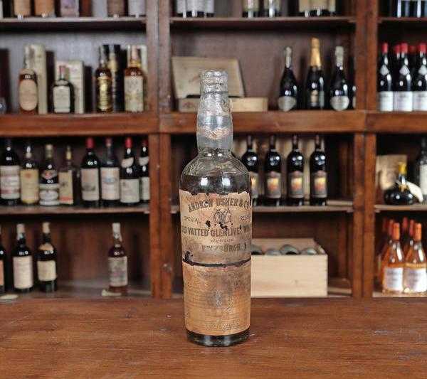 Andrew Usher & Co., Old Vatted Glenlivet Whisky, 1891, Foto: Artmark