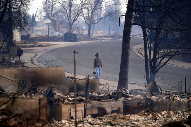 Sute de locuinte distruse in incendiile din Colorado, Foto: USA TODAY Network / ddp USA / Profimedia