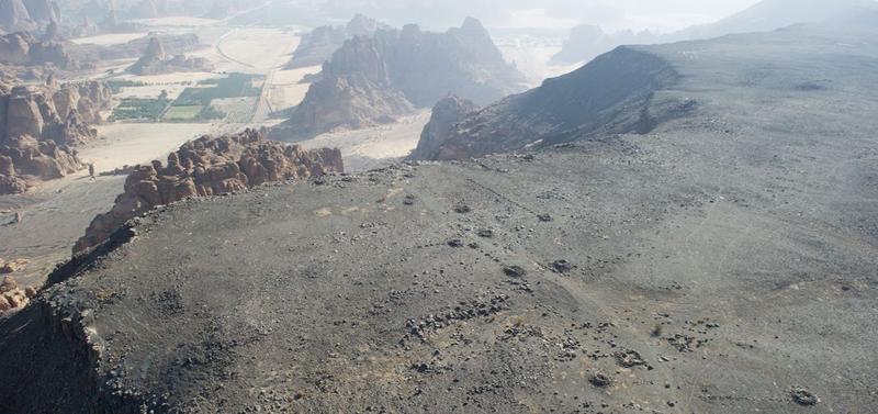 Aleea funerara din regiunea Al Ula, Foto: journals.sagepub.com