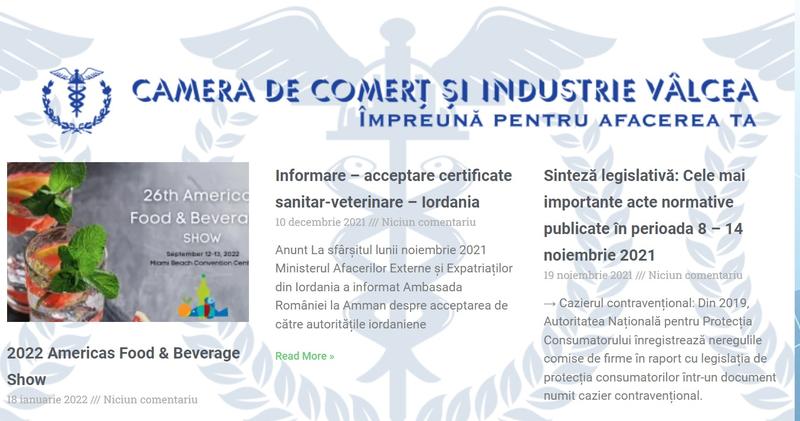 Camera de Comer Valcea, Foto: CCIV