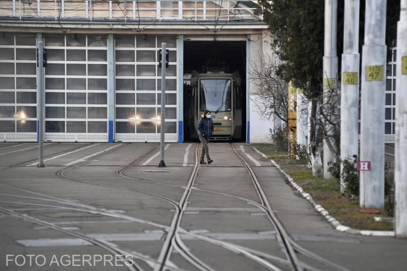 Tramvai in depou, Foto: AGERPRES