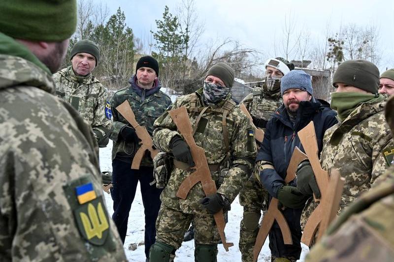 Voluntari ucraineni, Foto: Sergei Supinsky / AFP / Profimedia Images