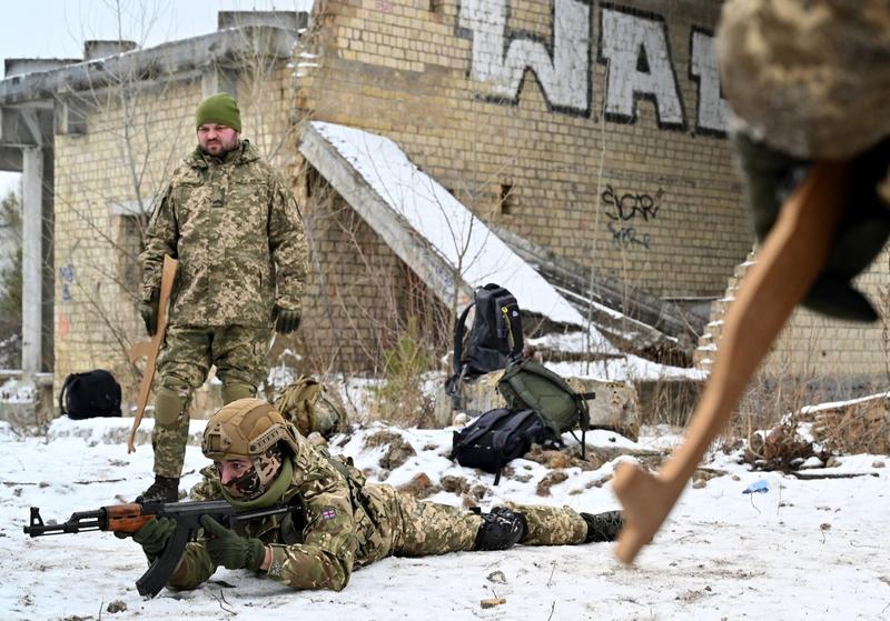 Voluntari ucraineni, Foto: Sergei Supinsky / AFP / Profimedia Images