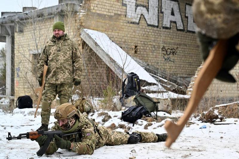 Voluntari ucraineni, Foto: Sergei Supinsky / AFP / Profimedia Images