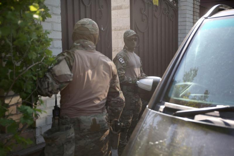 Soldați din serviciul de securitate de elita ucrainean SBU, Foto: Anatolii STEPANOV / AFP / Profimedia