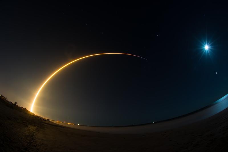 Racheta SpaceX lansata din Cape Cannaveral, Florida, Foto: Chris Kridler / ImageSource / Profimedia Images
