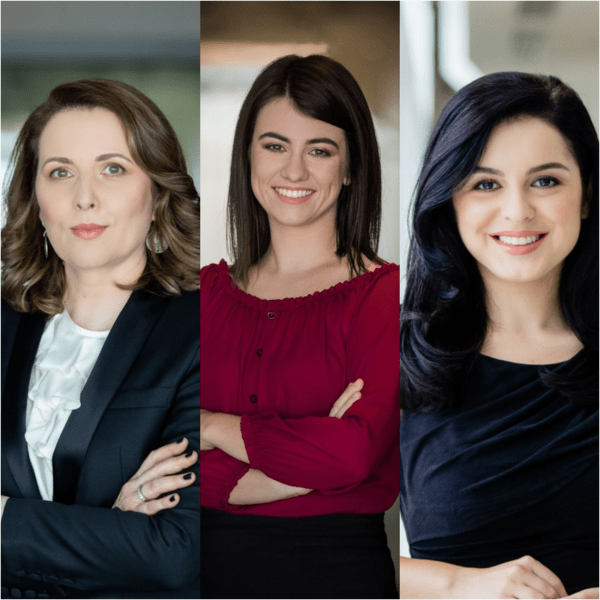 Roxana Dudău, Alexandra Siminiceanu, Miruna Coderie, Foto: EY România