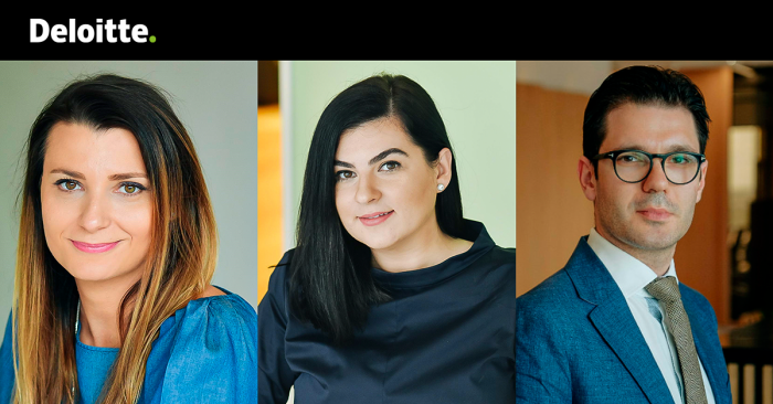 Camelia Malahov, Victoria Dobre, Emanuel Bondalici, Foto: Deloitte Romania