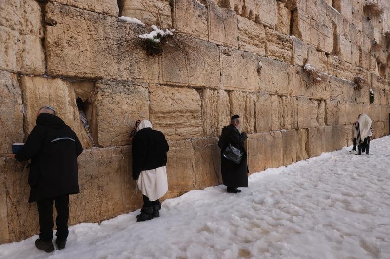 Zapada in Ierusalim 2022, Zidul Plangerii, Foto: Menahem Kahana / AFP / Profimedia Images