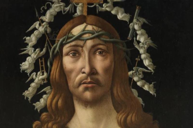 Man of Sorrows de Botticelli (fragment), Foto: Sothebys.com