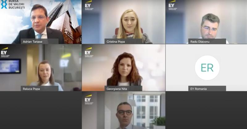 Webinar EY - ianuarie 2022, Foto: Captura YouTube