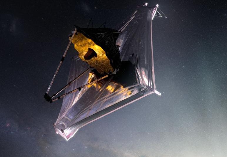 Telescopul James Webb - ilustratie, Foto: NASA