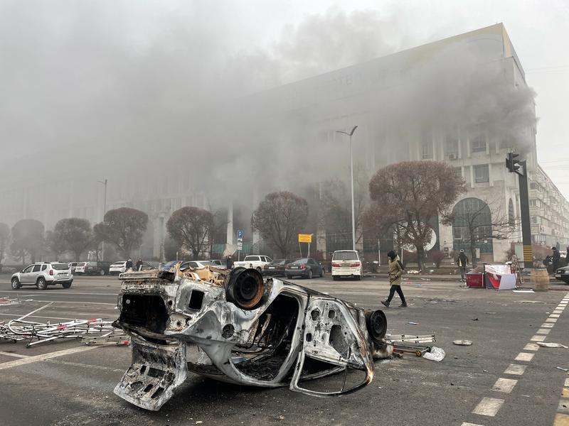 Proteste Kazahstan, Foto: Valery Sharifulin / TASS / Profimedia Images