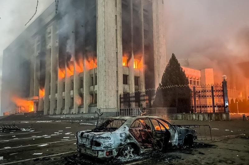 Proteste Kazahstan, Foto: Valeri Sharifulin / TASS / Profimedia Images