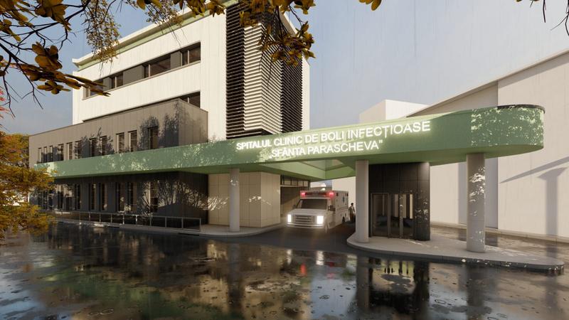 Noul pavilion al Spitalului de Boli Infectioase din Iasi, Foto: Hotnews
