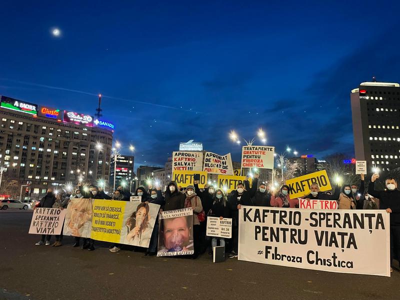 Protest al pacientilor, Foto: Hotnews