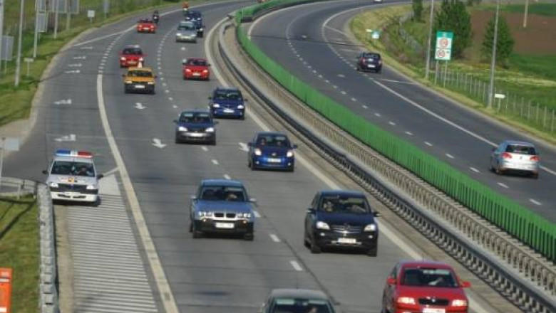 Trafic rutier pe Autostrada Soarelui, Foto: Politia Romana