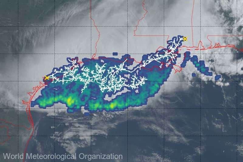 recorduri atribuite fulgerelor, Foto: World Meteorological Organization