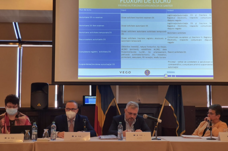 VEGO, împreună cu partenerul Intergraph a susținut workshop-ul pe tema ”Îmbunătățirea și simplificarea fluxurilor de lucru ISC, Foto: Vego Holdings