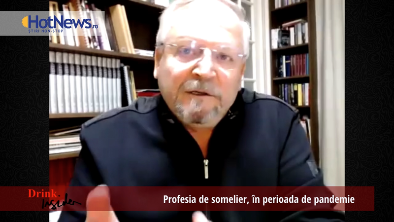 Marian Timofti, despre profesia de somelier, în perioada de pandemie, Foto: Captura YouTube