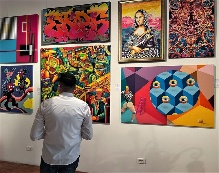 Expoziția de Artă Contemporană, inclusiv o secțiune Street Art, Foto: Artmark