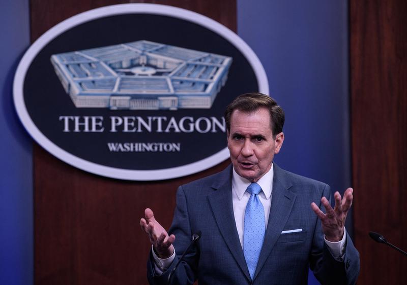 Purtătorul de cuvânt al Pentagonului, John Kirby, Foto: Nicholas Kamm / AFP / Profimedia Images