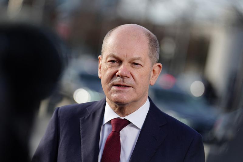 Cancelarul german Olaf Scholz, Foto: Kay Nietfeld / AFP / Profimedia