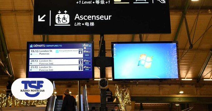 Atac in Gara de Nord din Paris (sursa foto: twitter), Foto: Hotnews