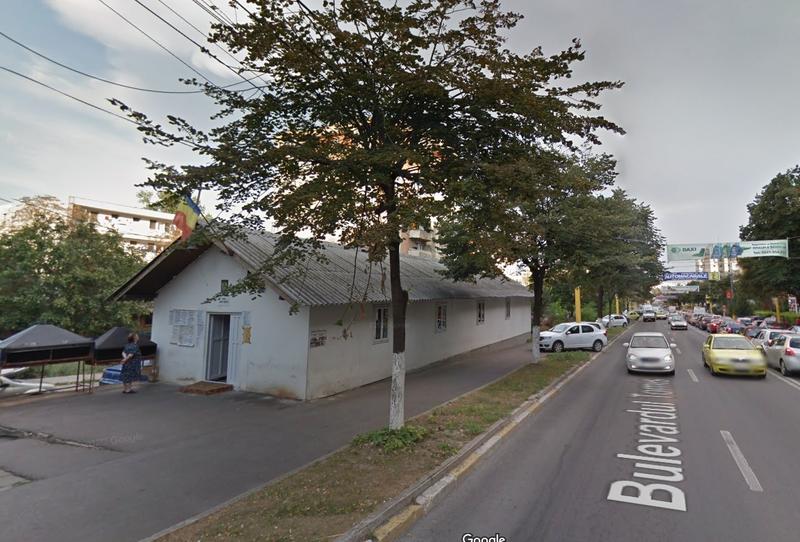 Biserica de pe trotuar din Constanta, Foto: Google Street View