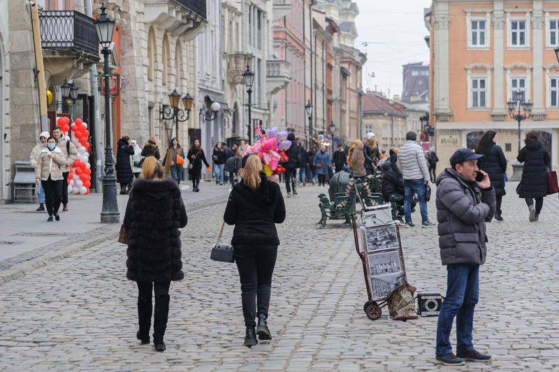 viata de zi cu zi in Lvov, Foto: Profimedia Images