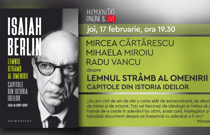 ”Lemnul stramb al omenirii” event, Foto: humanitas.ro