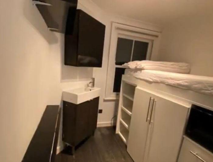 Apartament de 7 mp in Londra, Foto: YouTube