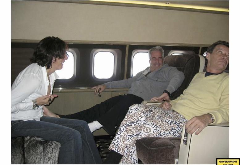 Ghislaine Maxwell, Jeffrey Epstein și Jean-Luc Brunel, Foto: Profimedia Images