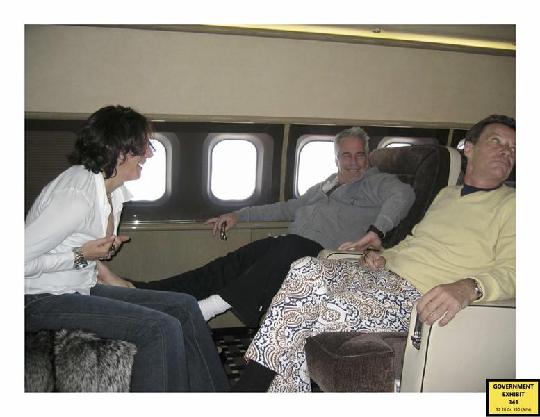 Ghislaine Maxwell, Jeffrey Epstein și Jean-Luc Brunel, Foto: Profimedia Images