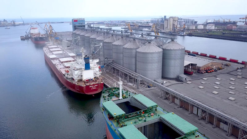 Nava in Portul Constanta, Foto: CN Administratia Porturilor Maritime SA Constanta