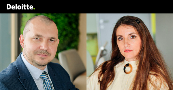 Sergiu Zaharia, Silvia Axinescu, Foto: Deloitte Romania