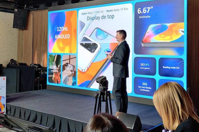 Lansarea telefoanelor Xiaomi Redmi Note 11, Foto: Hotnews