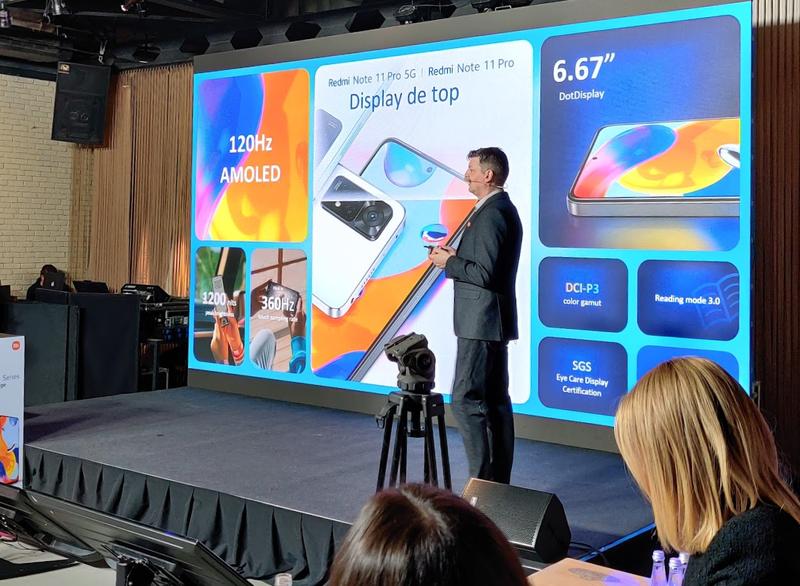 Lansarea telefoanelor Xiaomi Redmi Note 11, Foto: Hotnews
