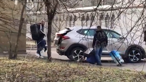 Rusia a evacuat ambasada din Kiev, Foto: Captura video