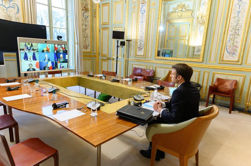 Macron reuniune G7, Foto: Jacques Witt / Sipa Press / Profimedia Images