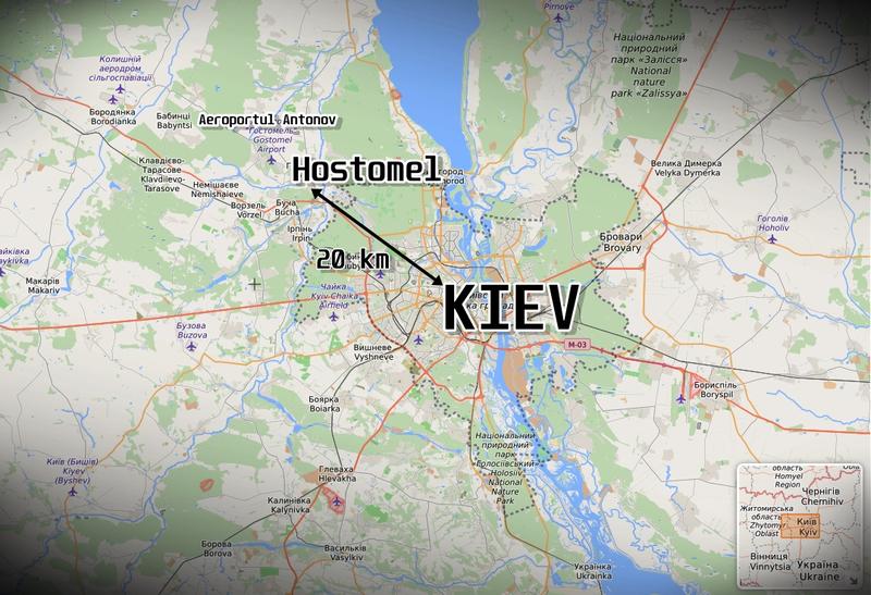 Unde se afla aeroportul Antonov din Hostomel, Foto: Hotnews